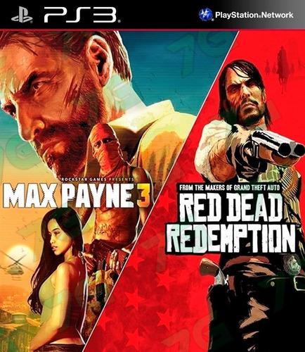 Max Payne 3 + Red Dead Redemption Ps3 Combo Digital || Stock