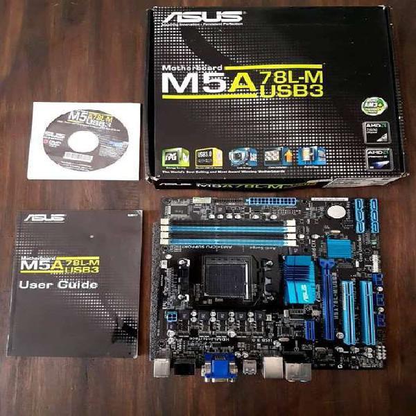 Mother Asus M5A78L-M PLUS/USB3 En excelente estado ! DDR3