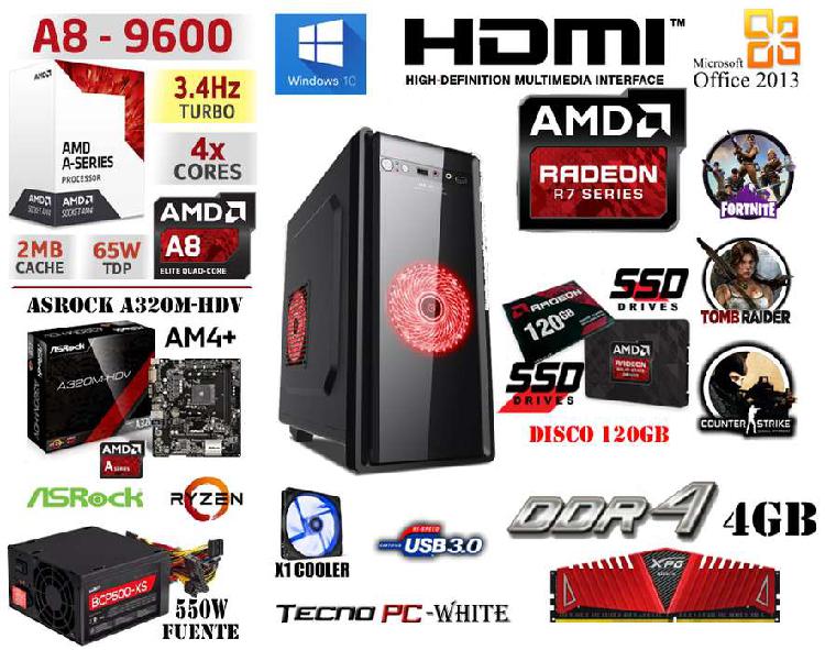 PC HOME 《NUEVA》 ATHLON 200GE | DDR4 4GB | SSD 120GB |