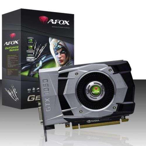 Placa De Video Geforce Nvidia Afox Gtx1050 2gb Ddr5 Gforce
