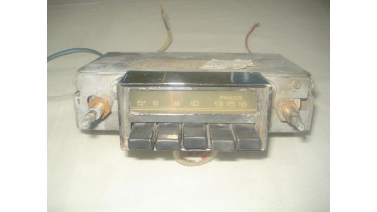 Radio antigua de auto Philco (para repuesto)