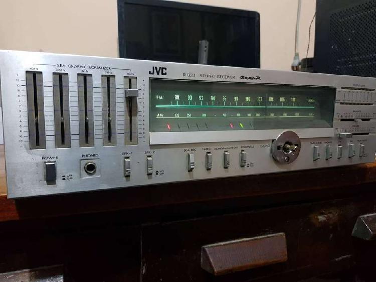 SINTOAMPLIFICADOR POTENCIA JVC RS33 , CON DETALLES...