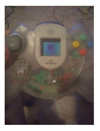 Sega Dreamcast Vmu Original Y Joystick Y Memory Card
