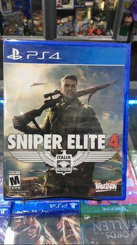 Sniper Elite 4 Ps4 Fisico Nuevo Sellado
