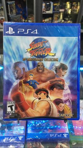 Street Fighter 30th Anniversary Collection Ps4 Fisico Nuevo