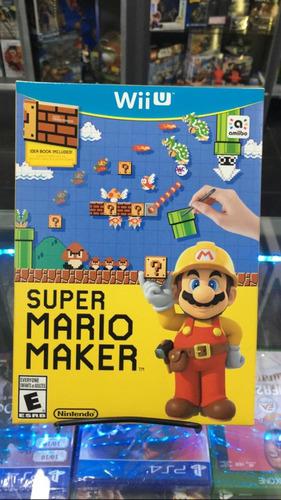 Super Mario Maker Wii U Original Sellado