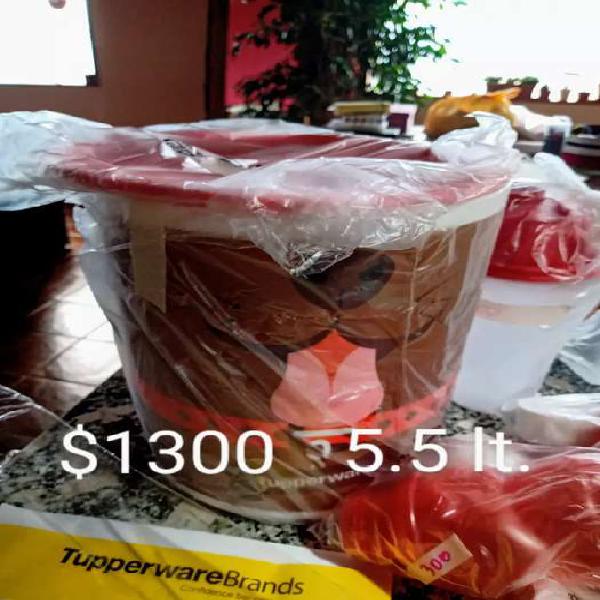 Tupperware en stock.