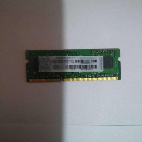 Vendo Memoria Ram DDR3 de 2 Giga 1600Mhz. Para Notebook