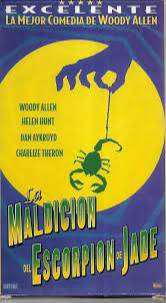 la maldicion del escorpion de jade (VHS)pelicula