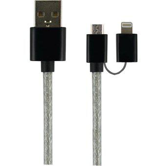 Cable Microusb Con Adaptador Lighting General Electric GE