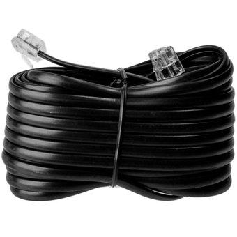 Cable Prolongador teléfono JA-Negro