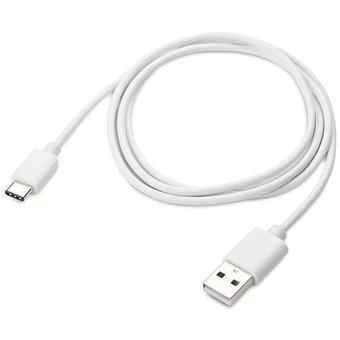 Cable Tipo C Entrada USB 1 metro Blanco