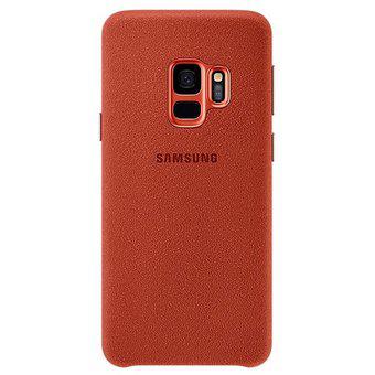Funda Samsung Galaxy S9 Alcantara Cover Red