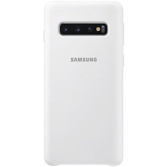 Funda Samsung Silicone Cover - PROTECTIVE - S10 - WHITE