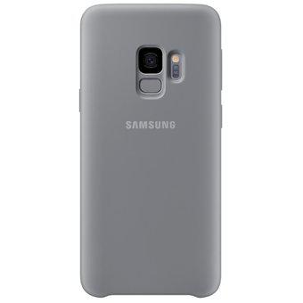 Funda Silicone Cover Original Samsung Galaxy S9 Plus + gris