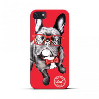 Funda Tpu Diseño Bulldog Samsung J1 2016 - Rojo