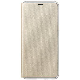 Funda para Samsung Neon Flip A8 - Original Dorado