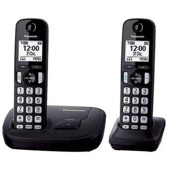 Kit 2 Teléfonos Inalámbricos Panasonic KX-TGD212AG-Negro