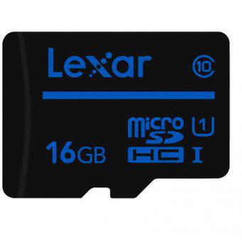 Memoria 16GB microSDHC Lexar UHS-I Clase 10 LFSDM10-16GABC10