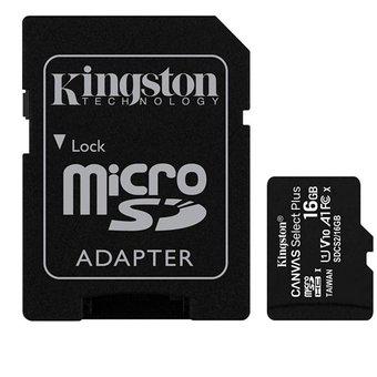 Microsd 16gb C10 Kingston Canvas Select Plus Clase 10 Adapt