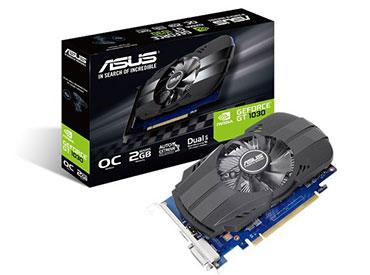 Placa de Video ASUS GeForce® GT 1030 2GB Phoenix Fan OC