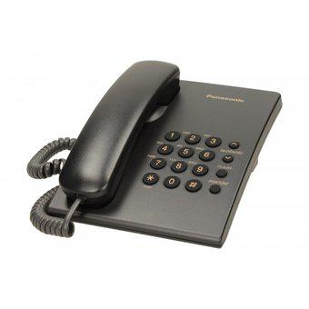 Teléfono Fijo Panasonic Kx-ts500ex-Negro