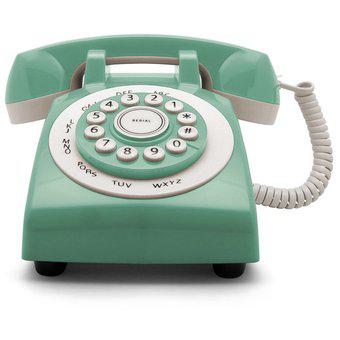 Teléfono estilo retro RETROPHONE `70 de GATO STORE