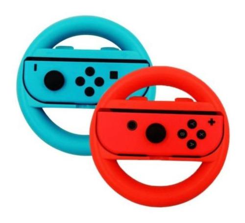 Accesorio Nintendo Switch Joycon Rueda Neon Mario Bros Kart