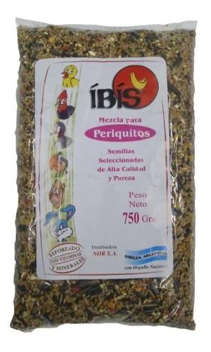 Alimento Aves Periquitos Ibis 750 Gr