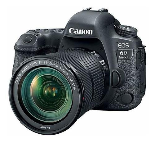 Camara Canon Eos 6d Mark Ii Ef 24-105mm Is Stm Lente Wifi ®