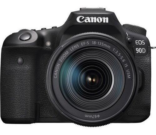 Camara Canon Eos 90d Dslr Lente 18-135mm _1