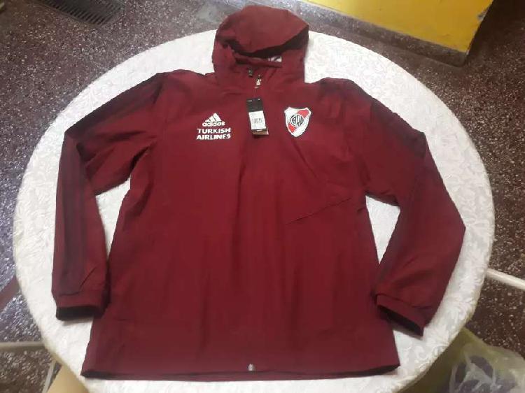 Campera rompeviento Adidas River Plate