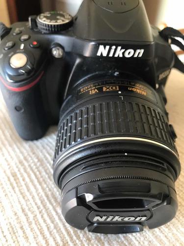 Cámara Nikon D5200 + Lente 18-55 Mm F:3.5