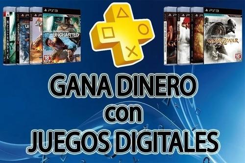 Gana Vendiendo Juegos Digitales Ps3, Ps4 Y Xbox One, 2020