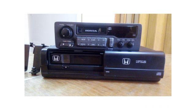 Honda cargador de cd + estéreo
