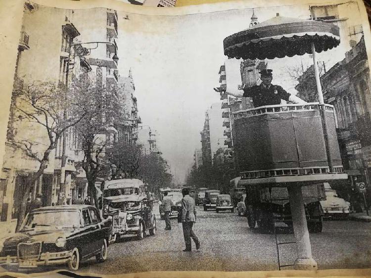 Imagen antigua de av Rivadavia al 1900