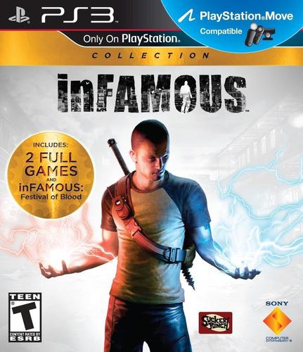 Infamous Collection Ps3 1 + 2 + Fest Of Blood Tenelo Ahora