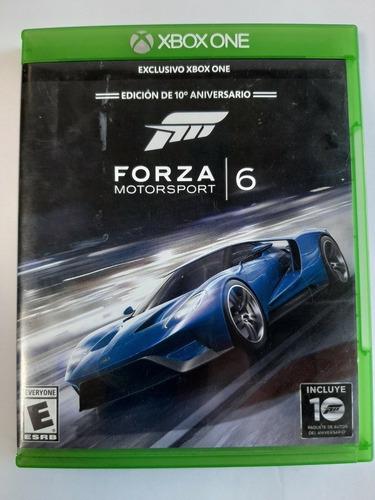 Juego Forza Motorsports 6 Xbox One Físico