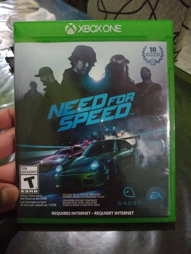 Juego Need For Speed Xbox One