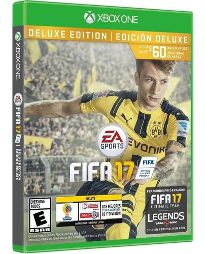 Juego Xbox One Fifa 17 Deluxe Edition 2017 Nuevo Físico