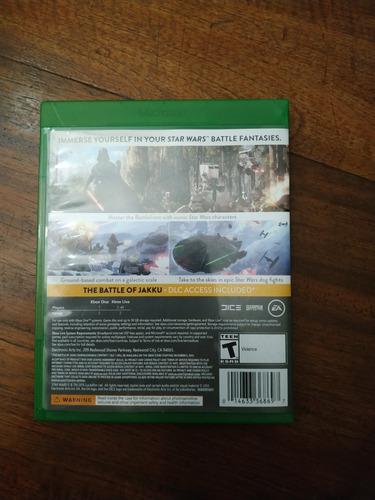 Juego Xbox One. Star Wars Battlefront
