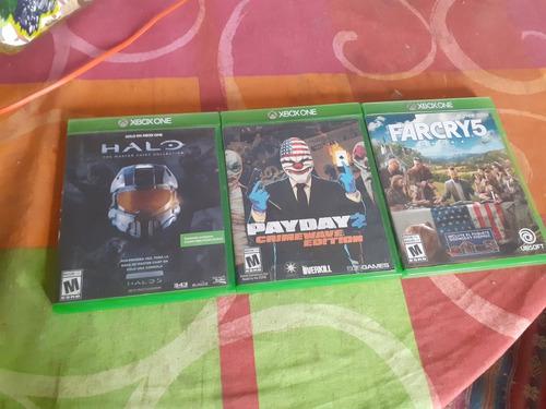 Juegos Xbox One, Halo, Payday Y Farcry 5