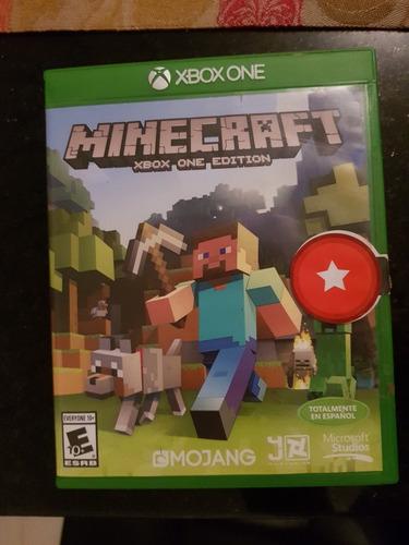 Minecraft Juego Xbox One Como Nuevo
