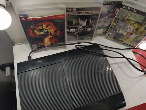 Play Station 3, 250gb, Con Juegos.