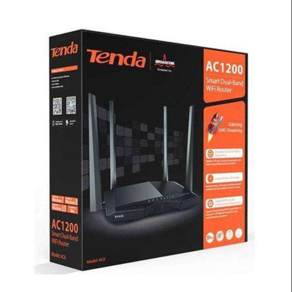 ROUTER TENDA AC1200 WIFI AC6