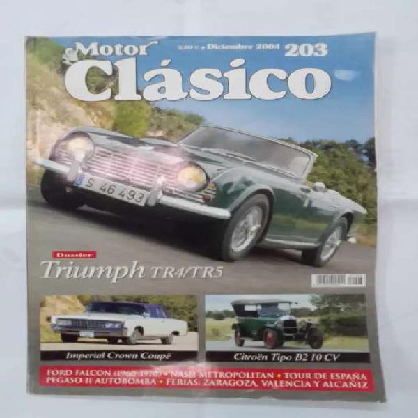 Revista Motor Clásico N*203 ( Autos