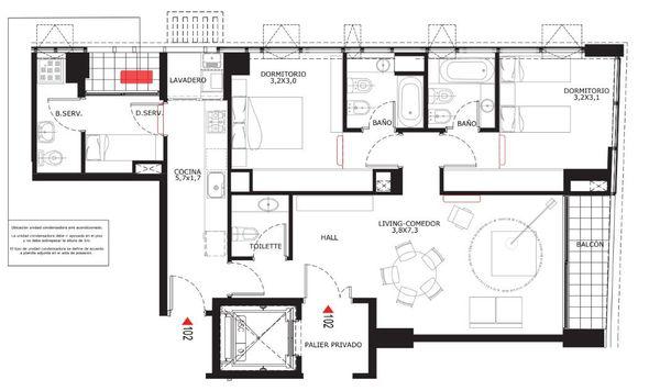 Segui 4600 - Departamento en Venta en Palermo, Capital