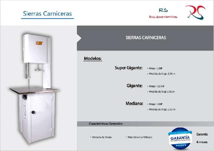 Sierras Carniceras - Nuevas con Garantía.