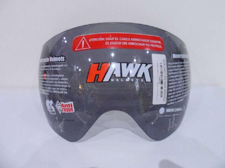 VISOR CASCO ABIERTO HAWK RS9 COLOR AHUMADO EN MOTOSFIORI