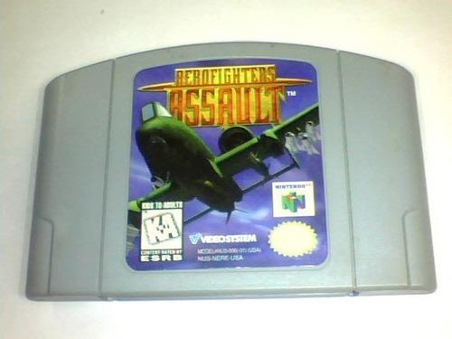 Aerofighters Assault - N64 - Ntsc - 2 Players